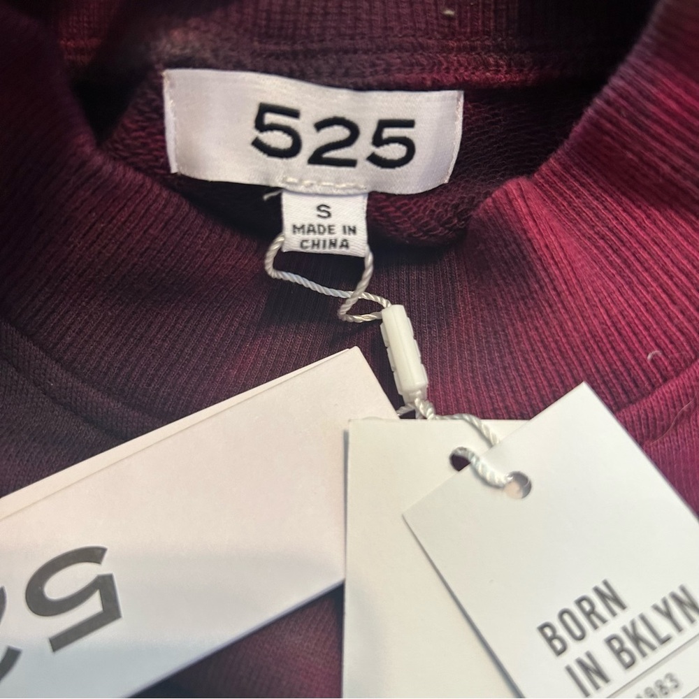 Revolve x 525 America - Tie-Dye Cutout Shoulder Sweatshirt - Picture 8 of 9